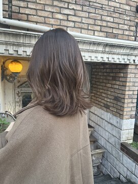 ロイジー(roijir) 表参道roijir 極細おしゃれハイライト×くすみベージュ