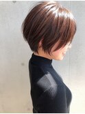 【Taylor 大宮】大人かわいいショート×ナチュラルブラウン
