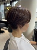 ハンサムショート◎20代30代40代50代×チョコレートブラウン