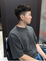 バーバーバー 都賀(BARBER-BAR) スペインカールから1ヶ月半