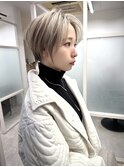 ハイトーンハンサムショート