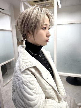 フレーム ヘア ルーム 天王寺駅前店(FRAME hair room) ハイトーンハンサムショート