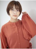 20代30代40代『大人可愛い丸みショート』Ash大泉学園店