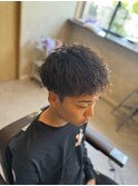 ショートツイストパーマ