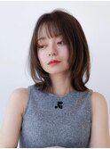 20代30代大人可愛いレイヤーボブ/前髪/丸顔/切りっぱなしボブ