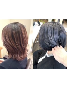 【トレンド×インナーカラー、白髪のお洒落染めもseen.にお任せ】[札幌駅/髪質改善/白髪ぼかし/白髪染め]