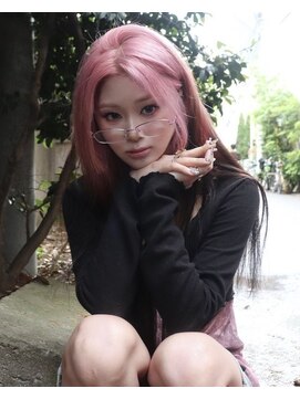 プロミルサロン(Promille salon) ピンク×ブラック