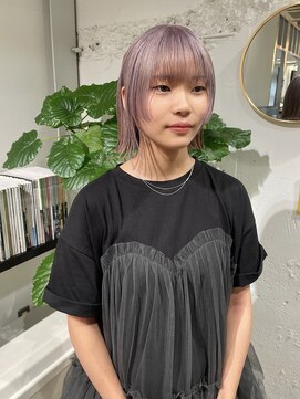 クリアーオブヘアー 栄南店(CLEAR of hair) ハイトーン×ボブ/RIHO