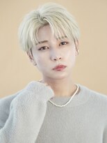 オーシャントーキョー 渋谷(OCEAN TOKYO)&nbsp;シースルーマッシュツーブロック刈り上げ韓国ヘアセンターパート