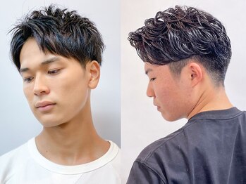 アヤタ 幸町店(AYATA)の写真/【駐車場有り!平日21時まで営業◎】メンズ専門理髪店だから叶う、デキる男のシャープなスタイル。