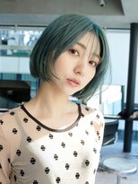 シオン(shion)&nbsp;似合わせカットウェーブミディアムマロンベージュ_ba521432