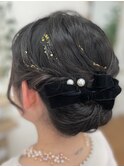 ゆるふわアップスタイル【品川/ヘアセット】