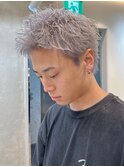スパイキーショート×シルバーカラー
