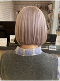 目黒/品川　ホワイトグレージュミニウルフデジタルパーマ