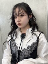 バサ 江古田店(BASSA) アッシュブラック/ロングレイヤー/デジタルパーマ