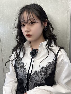 バサ 江古田店(BASSA) アッシュブラック/ロングレイヤー/デジタルパーマ