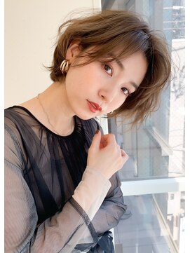 ハピネス 西大寺店(Happiness) 【20代・30代奈良】まとまり艶ショートボブ/髪質／うるは