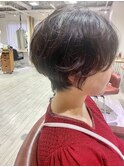ショートボブ×デジタルパーマ