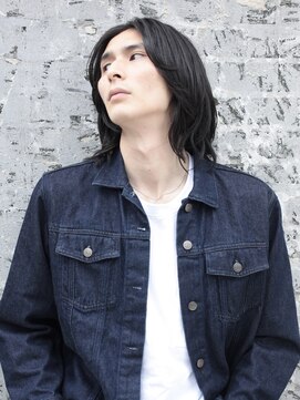 ココ 原宿(KOKO) ◯メンズ マッシュ ロング ニュアンスパーマ メンズボブ ウルフ