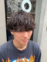 フィフス(fifth) 再現性高い波巻きスパイラルパーマ×刈り上げマッシュ