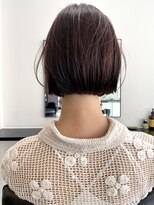 パープル(PURPLE)&nbsp;ミニボブ/切りっぱなしボブ/ショートヘア