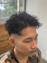 ネクストゼロ(NEXT zerO) かきあげツイストパーマ