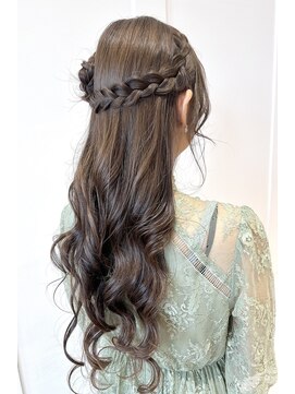 コワファースト  させぼ五番街店(COIFF1RST) 結婚式ハーフarrange★