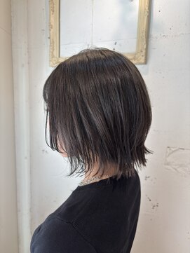 サロン ド ソーホー 蕨(Salon de SOHO) ◎透明感グレージュ×レイヤーボブ◎【中川 史菜】