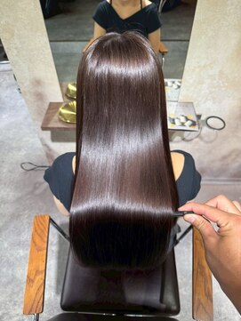 プレバイイオエ 三宮店(pre. by ioe) 髪質改善/ココアベージュ/小顔カット/縮毛矯正／レイヤーカット