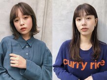 肌に馴染む透明感カラー[水素カラー/ブリーチなしダブルカラー]