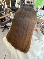 フラッグ(flag) 自然なまとまり|艶感ナチュラルブラウン