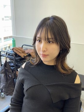 ゴウトゥデイシェアサロン 町田店(GO TODAY SHAiRE SALON) 2wayレイヤー×セミロング