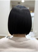 タッセルボブ縮毛矯正ケアストレート