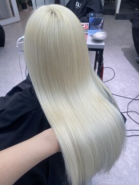 ペレ 渋谷(PELE) 着物ヘア/ダークアッシュ/ミディアムレイヤーカット/渋谷