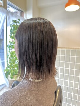 ノットベース 池袋(KNOT BASE) ナチュラルストレートボブ