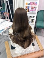 ネクストハラジュク(NEXT HARAJUKU)&nbsp;オリーブベージュ/髪質改善/顔周りカット/表参道/原宿