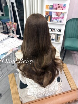 ネクストハラジュク(NEXT HARAJUKU) オリーブベージュ/髪質改善/顔周りカット/表参道/原宿