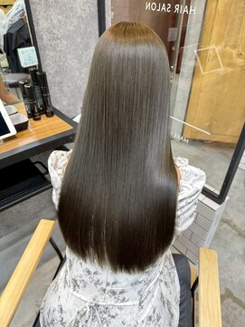 セントラル 三宮店(central) 【髪質改善】美髪ケア水素カラー透明感うる艶髪質改善カラー