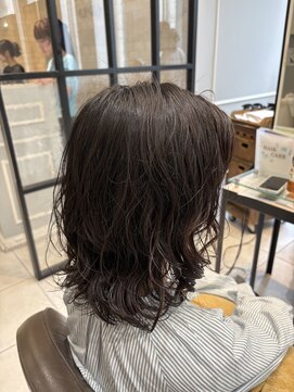ネオリーブギンザ 銀座店(Neolive GINZA) 低温デジパで作るミディアムヘア