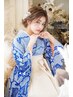 《卒業式》ヘアセット＋袴着付け 6900円（土日祝＋500円）