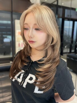 キーン 吉祥寺店(keen) 【Ayaka】フェイスフレーミング×レイヤーカット/吉祥寺