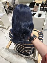 コト 福井大和田店(coto)&nbsp;福井/大和田/ブリーチ/サファイヤブルー/ブルー/ダブルカラー