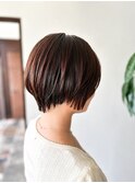 【山本寛絵担当】大人女性に似合う上品コンパクトショートボブ
