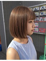 アッシュ 川崎店(Ash)&nbsp;ボブ　オレンジブラウン　オージュア