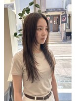 トレ(tre.)&nbsp;顔まわりレイヤーロング