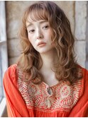 大人可愛い20代30代40代ゆるふわウェーブ