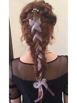 ジェレミー(Jelemy)&nbsp;編みこみヘアセット