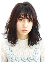 エイミーバイアフロート(amie  by afloat)&nbsp;束感バングで重軽ミディ