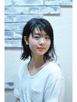 エアーベリー(AIR BERRY)&nbsp;切りっぱなし風ウェットボブ