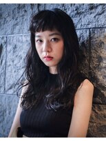 マウロア(MAULOA) 【MAULOA】 暗髪アッシュグレージュ×ラフウェーブ